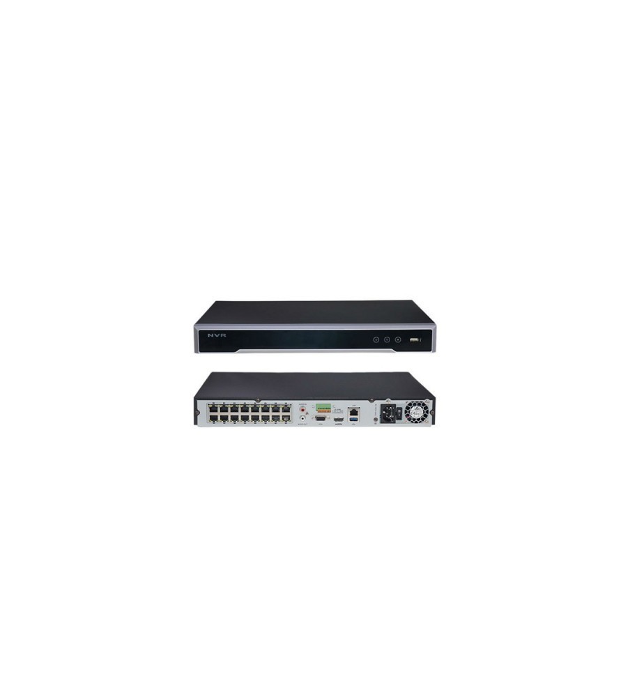NVR HIKVISION 16 PORTS UP TO 8 MP / 40Mbps Bandwidth NVR HIKVISION 16 PORTS UP TO 8 MP / 40Mbps Bandwidth
