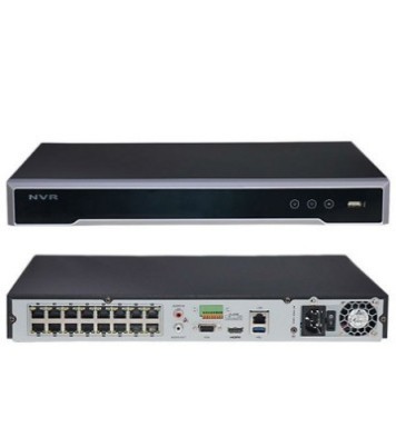 NVR HIKVISION 16 PORTS UP TO 8 MP   / 40Mbps Bandwidth