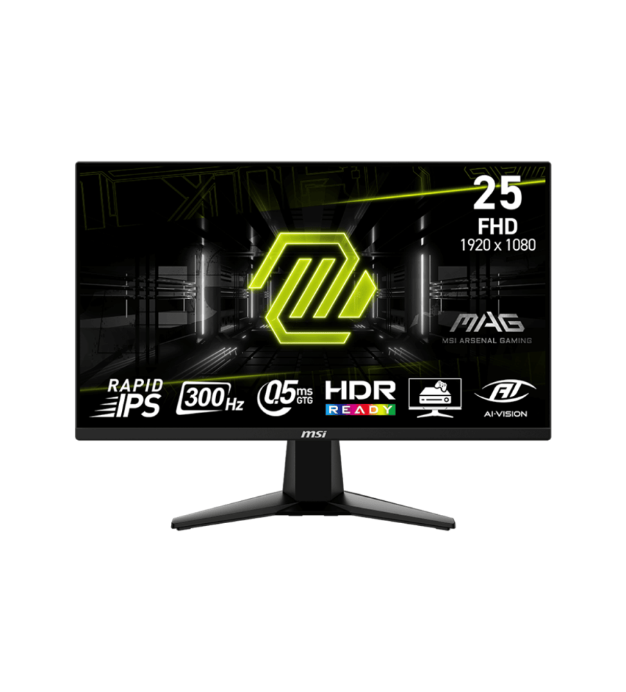 Ecran Gaming MSI MAG 255XF 24.5'' Full HD Fast IPS 300Hz Ecran Gaming MSI MAG 255XF 24.5'' Full HD Fast IPS 300Hz