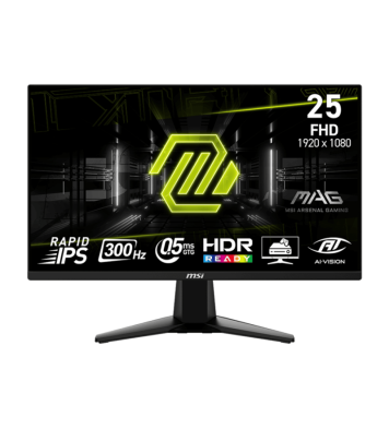 Ecran Gaming MSI MAG 255XF 24.5'' Full HD Fast IPS 300Hz