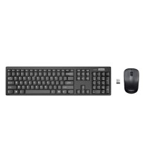 Ensemble Clavier + Souris Sans Fil LENOVO 100 AZERTY FRANÇAIS - Noir