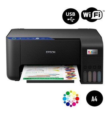 Imprimante à Réservoir Intégré EPSON ECOTANK L3250 3En1 Wifi Couleur