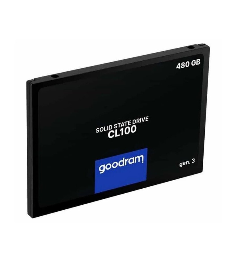 Disque dur interne Ssd Goodram Cl100 Gen3 480gb Sata 3 2,5″ Disque dur interne Ssd Goodram Cl100 Gen3 480gb Sata 3 2,5″