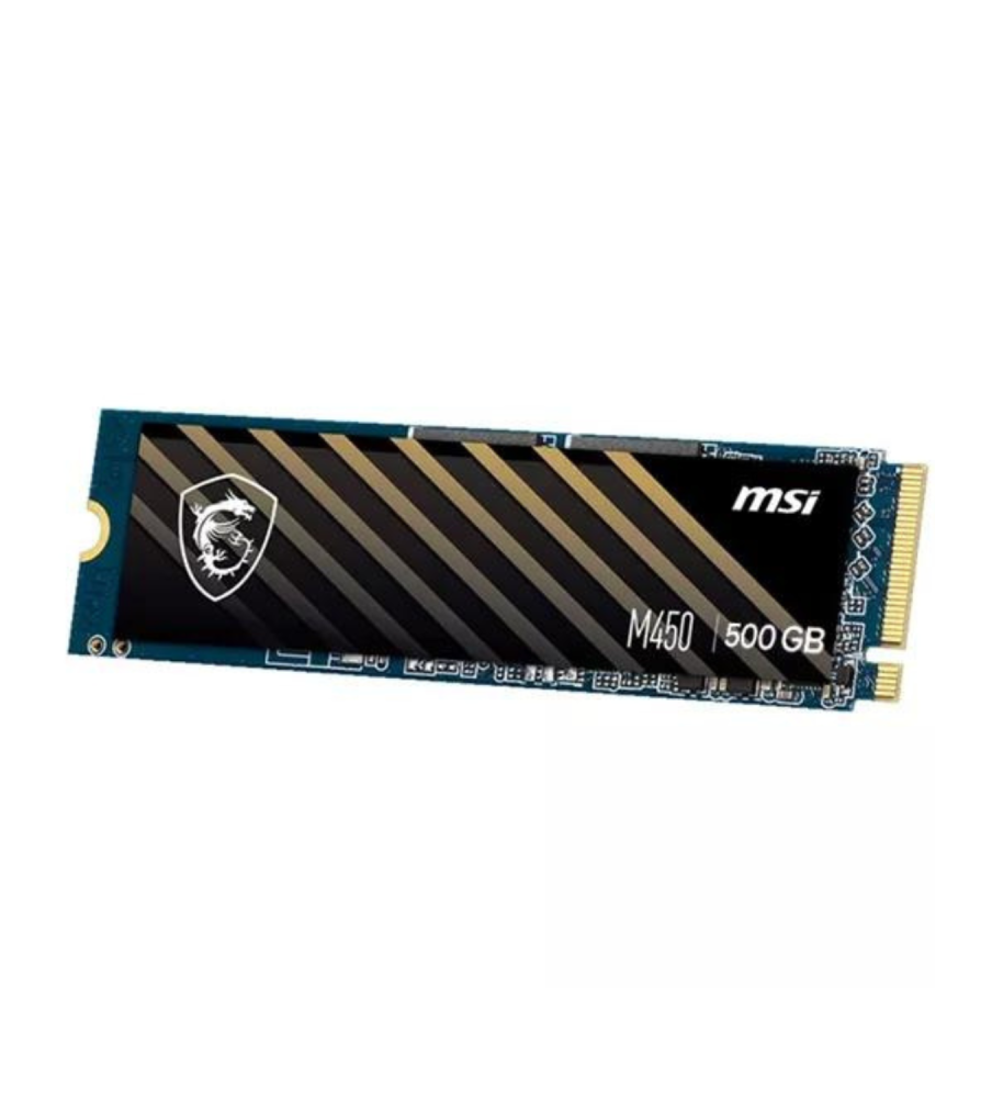 Disque Dur Interne Msi SSD Spatium M450 Pcie 4.0 Nvme M.2 500G