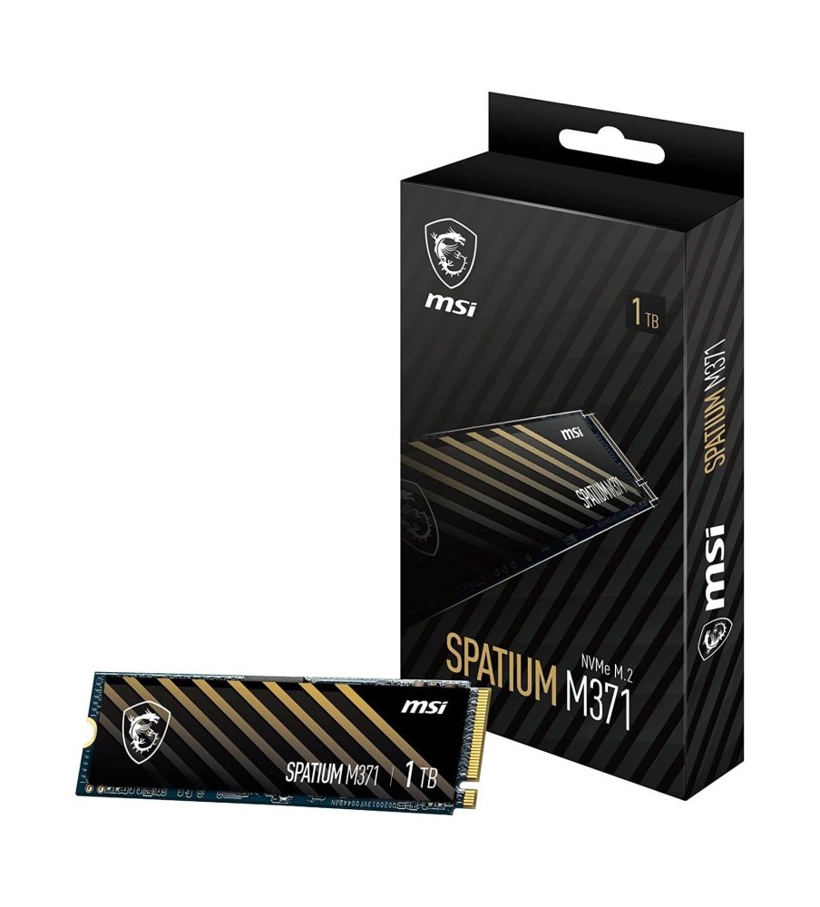 Disque Dur Interne MSI Spatium M371 1To SSD NVMe M.2
