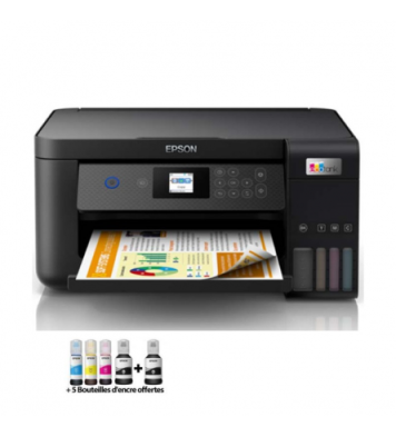 Imprimante Multifonction à réservoir intégré 3en1 couleur Epson ECOTANK L4260 / A4 / WiFi