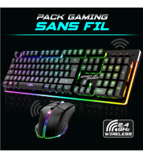Ensemble Clavier et Souris Gamer SPIRIT OF GAMER ULTIMATE 600 - Noir