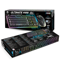 Ensemble Clavier et Souris Gamer SPIRIT OF GAMER ULTIMATE 600 - Noir