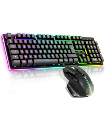 Ensemble Clavier et Souris Gamer SPIRIT OF GAMER ULTIMATE 600 - Noir