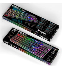Clavier Gamer Filaire Spirit of Gamer CLA-PK1FR Semi-Mécaniques / RGB 3 Modes