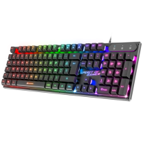 Clavier Gamer Filaire Spirit of Gamer CLA-PK1FR Semi-Mécaniques / RGB 3 Modes