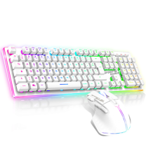 Pack Gamer Sans Fil  Clavier et Souris Gamer Sans Fil Spirit of Gamer ULTIMATE 600 / Blanc