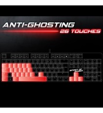 Clavier Gamer Filaire SPIRIT OF GAMER XPERT-K250 RGB - Noir