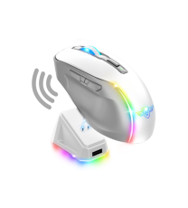 Souris Gaming Sans Fil Spirit of Gamer ELITE M50 ARTIC / RGB / Blanc