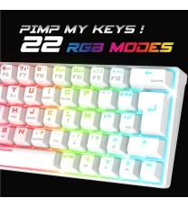 CLAVIER SOG XPERT K200 DARK MECA RGB SANS FIL / Blanc