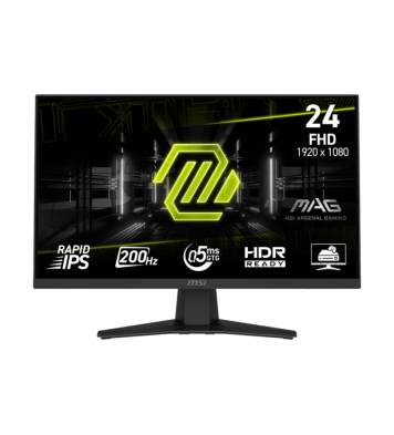 Écran Gaming MSI MAG 244F 24" Full HD IPS / 200 Hz / 0.5 ms / Noir