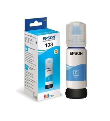 Bouteille D'encre Original EPSON ECOTANK 103 - Cyan
