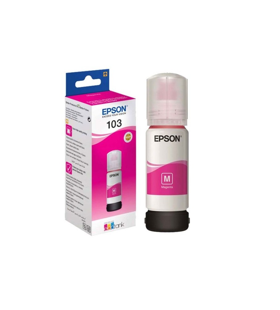 Bouteille D'encre Original EPSON ECOTANK 103 - Magenta