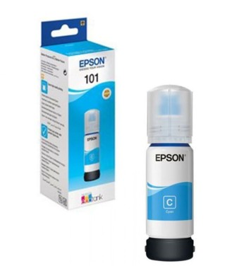 Bouteille D'encre Original EPSON 101 - Cyan (C13T03V24A)