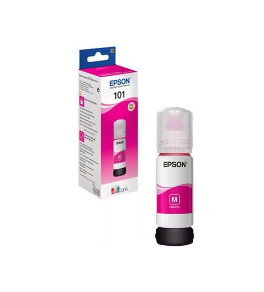 Bouteille D'encre Original EPSON 101 - Magenta (C13T03V34A)