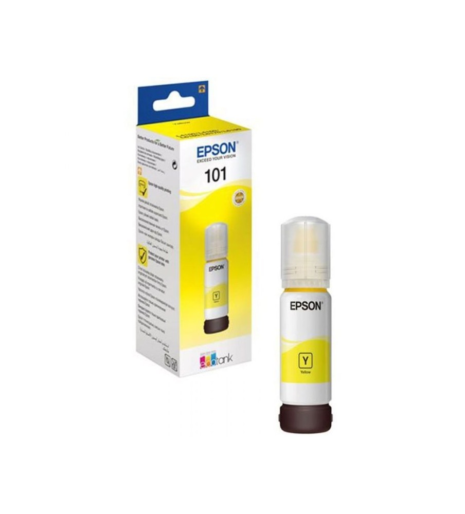 Bouteille D'encre Original EPSON 101 - Jaune (C13T03V44A)