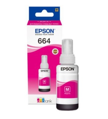 Bouteille D'encre Original EPSON T6643 - Magenta