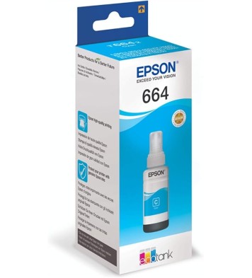 Bouteille D'encre Original EPSON T6642 - Cyan