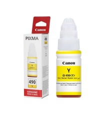 Bouteille d'encre Original Canon GI 490 J - Jaune (GI-490-J)