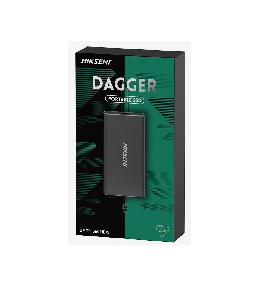 Disque dur externe SSD Hiksemi Dagger T200N mini / 2 To