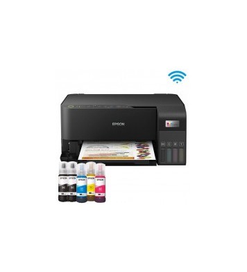 Imprimante Epson EcoTank L3550 3 En 1 à Réservoir d'Encre Couleur Wifi
