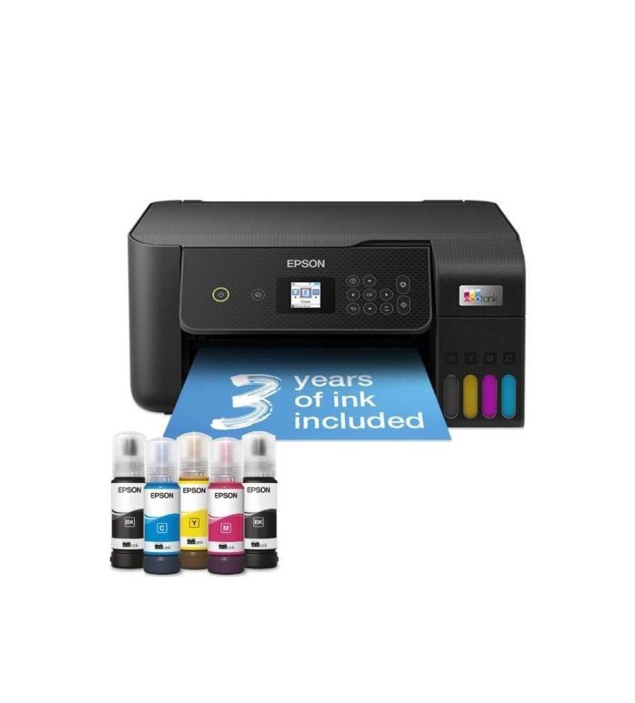Imprimante Epson EcoTank L3260 3 En1 à Réservoir d'Encre Couleur Wifi