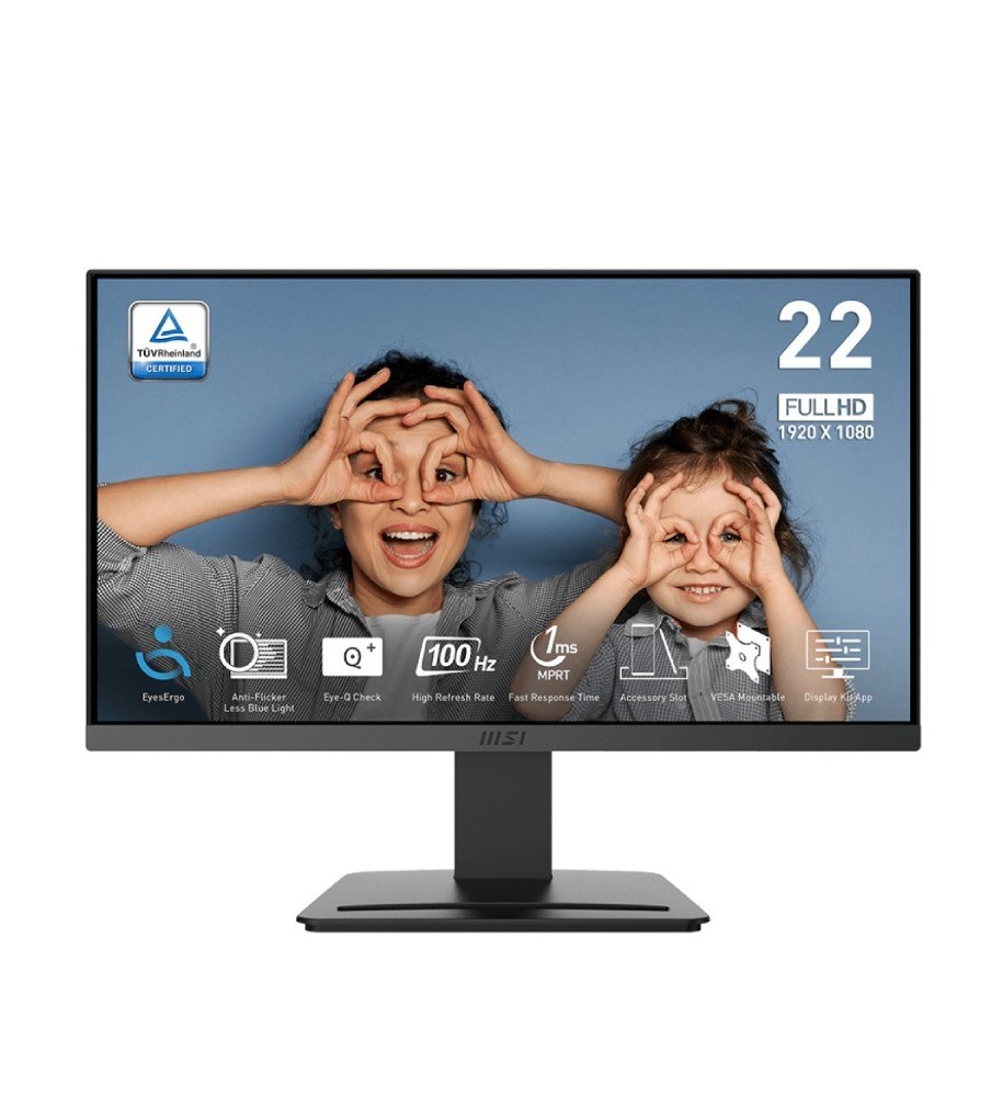 Ecran MSI Pro MP223 E2 21.5'' FHD 100Hz Noir