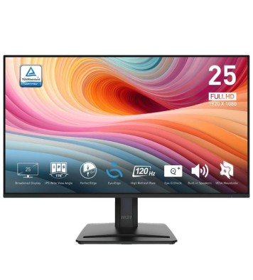 Ecran MSI PRO MP251 E2 24.5" Full HD IPS 120 Hz
