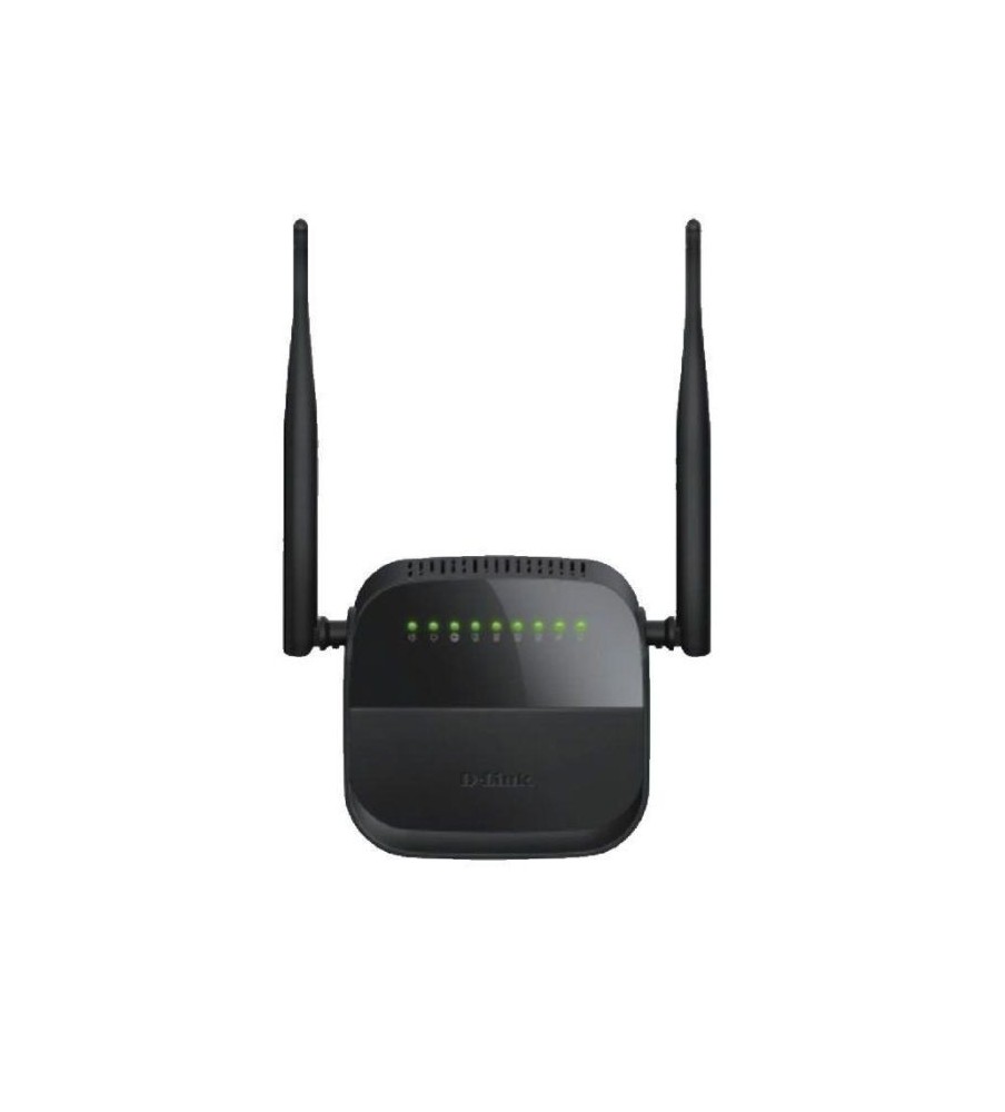 Routeur D-LINK Sans fil N300 ADSL2+ 4 ports - Noir (DSL-124) Routeur D-LINK Sans fil N300 ADSL2+ 4 ports - Noir (DSL-124)