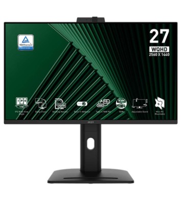 Ecran MSI PRO MP275QPDG 27" WQHD IPS 100 Hz - Noir - Pivotant