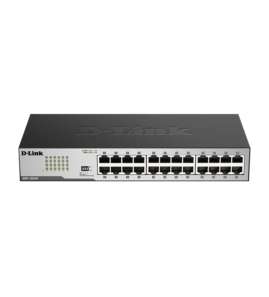 Switch De Bureau D-Link 24 Ports DGS-1024D Switch De Bureau D-Link 24 Ports DGS-1024D