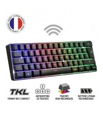 Clavier Gamer Semi Mécanique Spirit Of Gamer Elite-K50 RGB - Noir