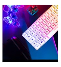 Clavier Gamer Filaire SPIRIT OF GAMER PRO-K2 RGB - Blanc