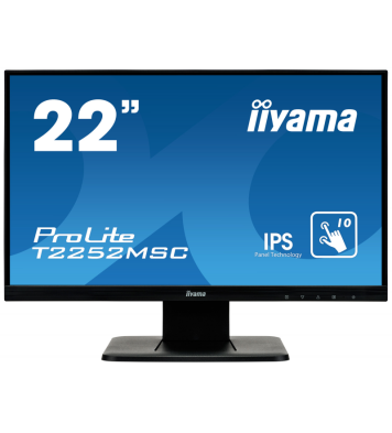Ecran Tactile iiyama PROLITE T2252MSC-B2AG - 21.5" IPS FHD