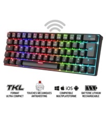 Clavier Gamer SPIRIT OF GAMER XPERT-K200 RGB - Noir