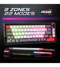 Clavier Gamer Sans Fil SPIRIT OF GAMER Xpert k600 RGB - Gris