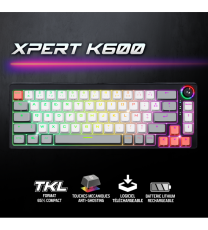 Clavier Gamer Sans Fil SPIRIT OF GAMER Xpert k600 RGB - Gris