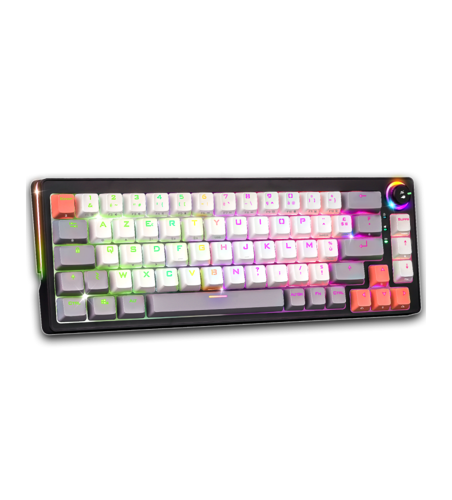 Clavier Gamer Sans Fil SPIRIT OF GAMER Xpert k600 RGB - Gris