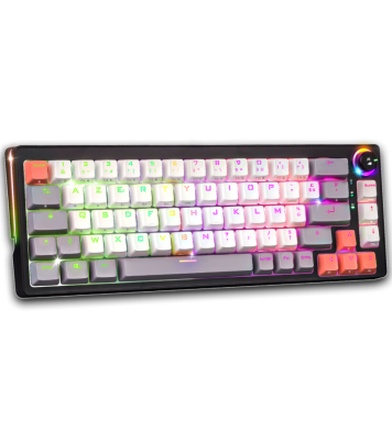 Clavier Gamer Sans Fil SPIRIT OF GAMER Xpert k600 RGB - Gris