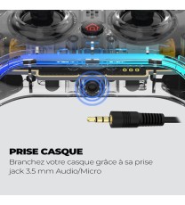 Manette de Jeu Sans Fil SPIRIT OF GAMER NÉON RGB - Transparente