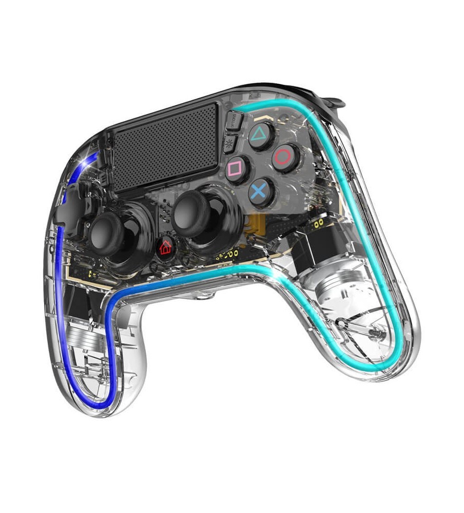 Manette de Jeu Sans Fil SPIRIT OF GAMER NÉON RGB - Transparente