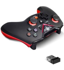 Manette de Jeux Sans Fil SPIRIT OF GAMER RFXPG Pour PS3/PC - Noir et Rouge