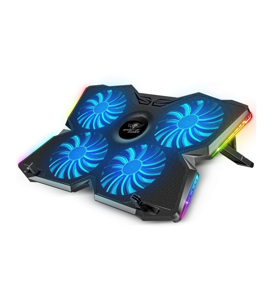 Refroidisseur SPIRIT OF GAMER Airblade 500 RGB Pour PC Portable - Bleu