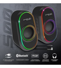 Haut-parleur Gamer Sans Fil SPIRIT OF GAMER Fanatic 500 RGB – Noir