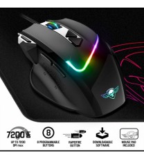 Ensemble Souris et Tapis Gamer Spirit of Gamer PRO-M3 RGB - Noir
